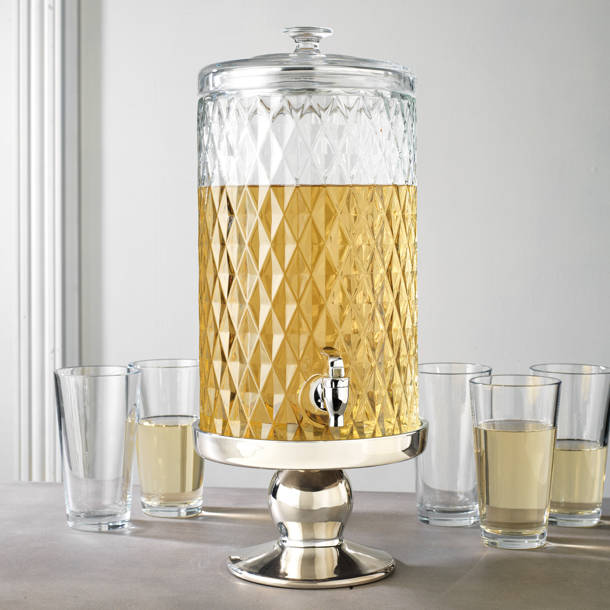 House of Hampton® Mccutchen Eiffel Tower Beverage Dispenser on Stand